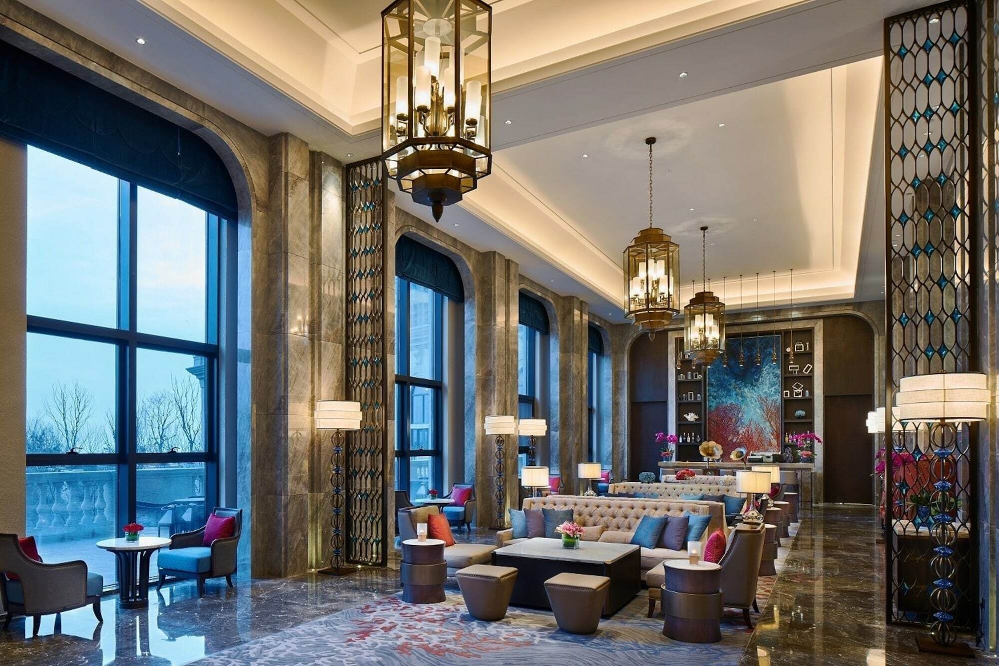 Wanda Realm Qingdao Movie Metropolis Hotel Exterior photo
