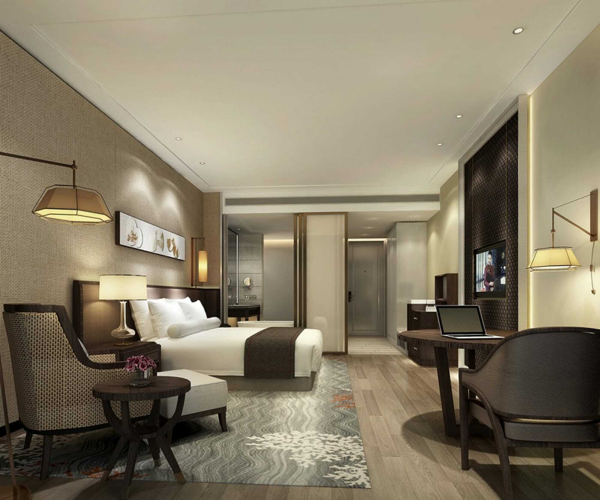 Wanda Realm Qingdao Movie Metropolis Hotel Exterior photo