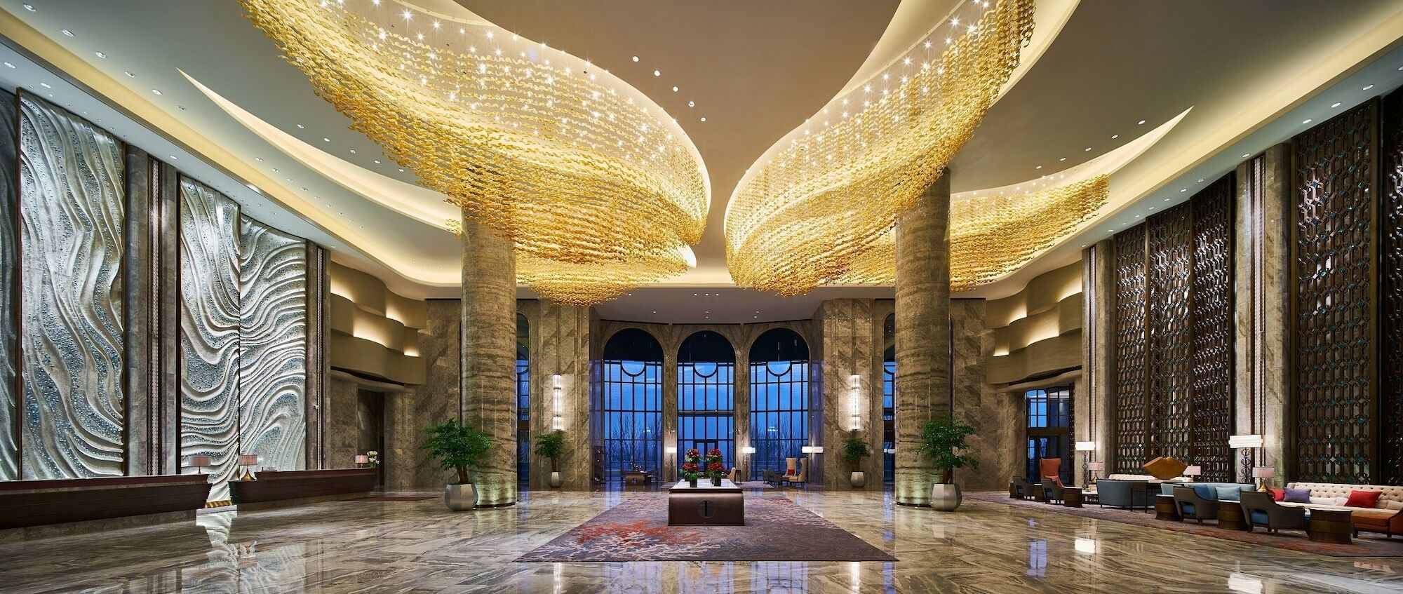 Wanda Realm Qingdao Movie Metropolis Hotel Exterior photo